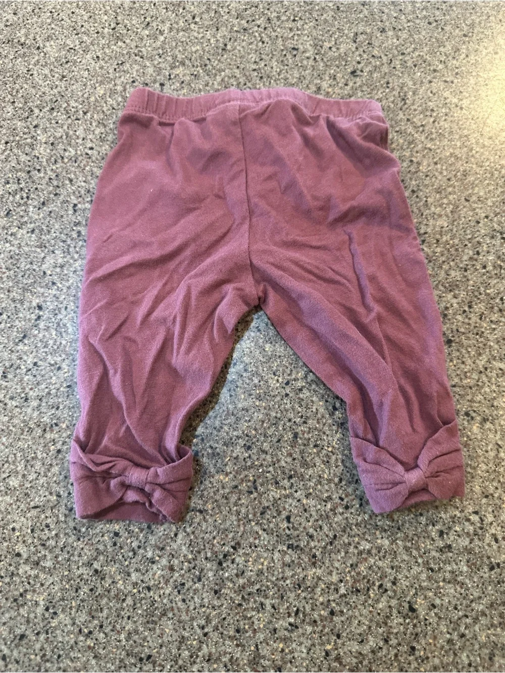Carter's Dusty Rose Baby Leggings - Mauve Pink Stretch Bottoms